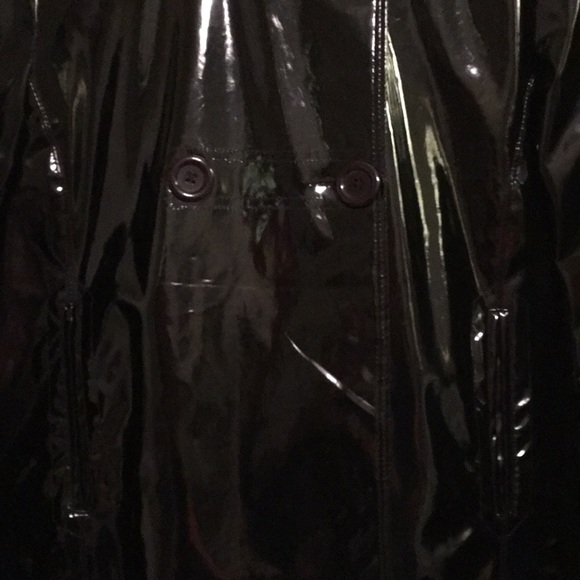 Pleather patent jacket bought in France. - Picture 3 of 5